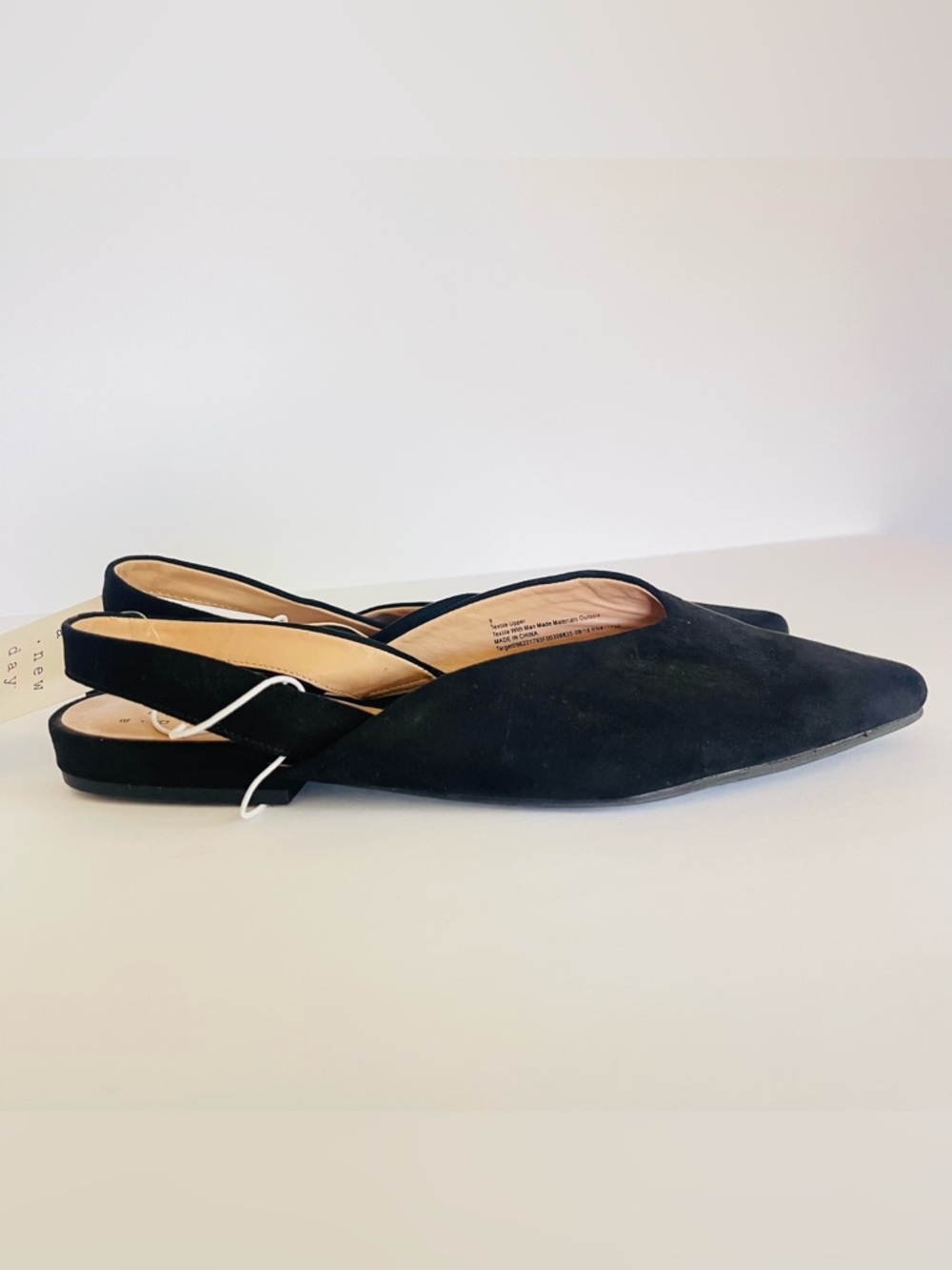 Target Black Pointed Slingback Flats
